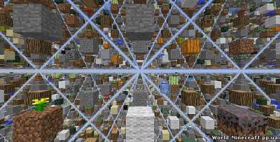 Карта SkyGrid для Minecraft 1.2.5